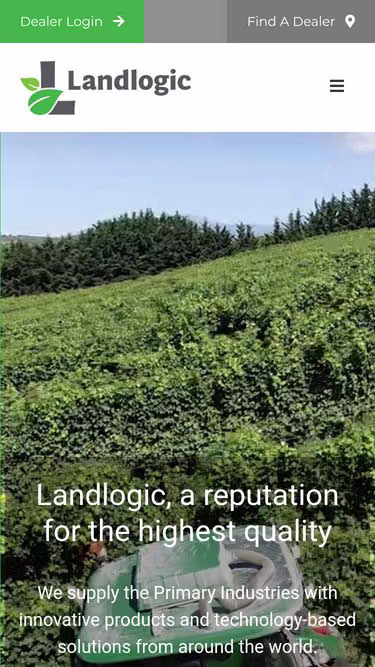 Screenshot of landlogic.co.nz