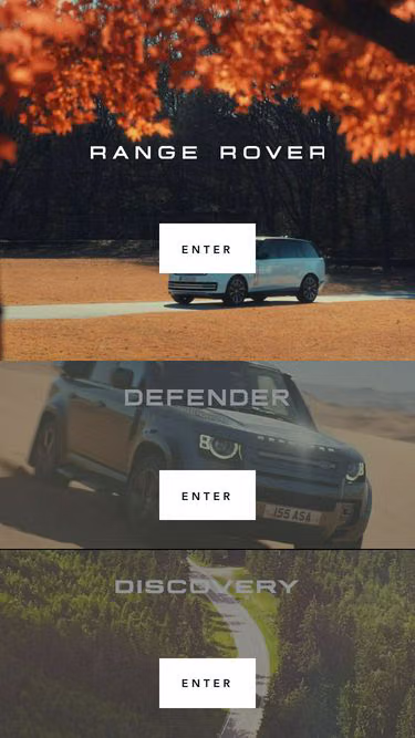 Screenshot of landrover.com.hk