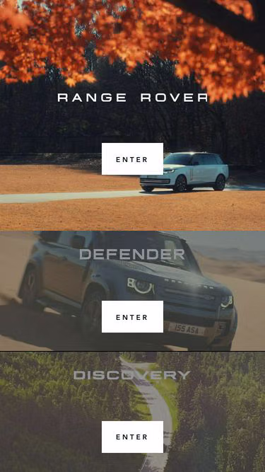Screenshot of landrover.com.my
