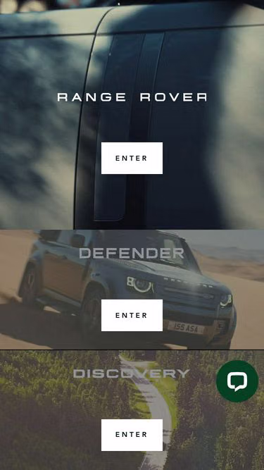 Screenshot of landrover.gr