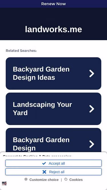 Screenshot of landworks.me
