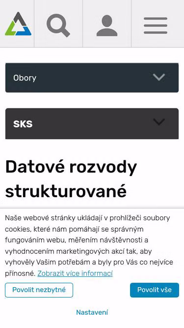 Screenshot of lantec.cz