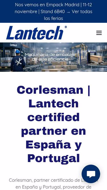 Screenshot of lantech.es