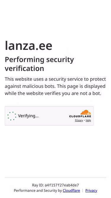 Screenshot of lanza.ee