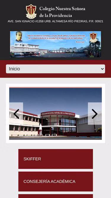 Screenshot of laprovidencia.org