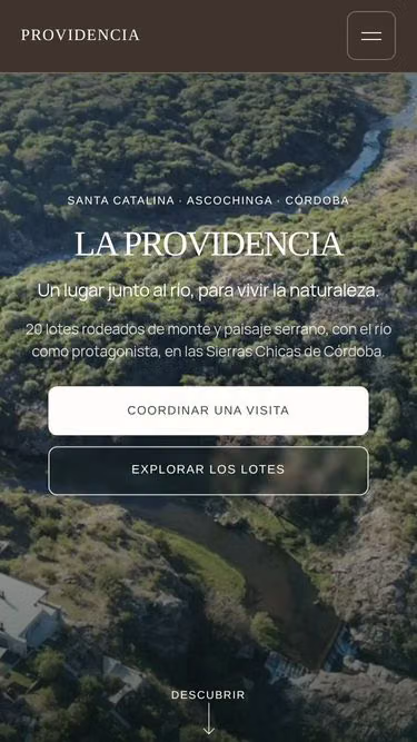 Screenshot of laprovidencia.website