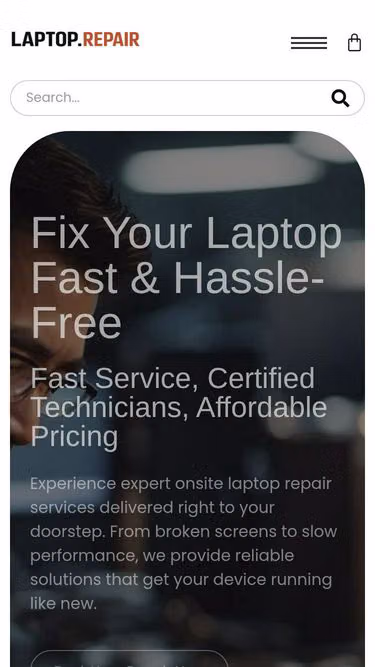 Screenshot of laptop.repair