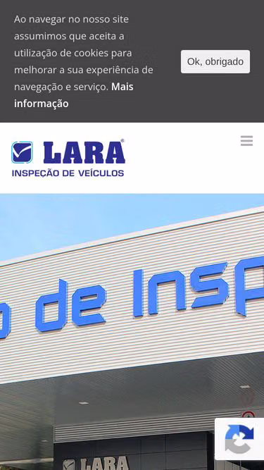 Screenshot of lara.pt