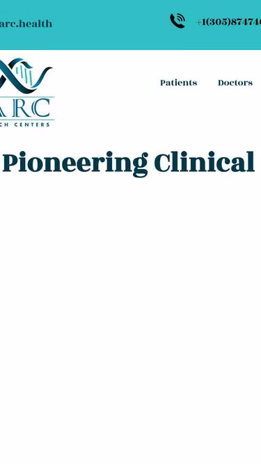 Screenshot of larc.health