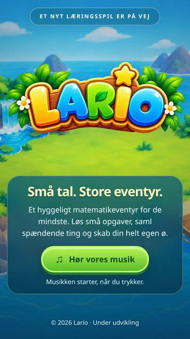 Screenshot of lario.dk