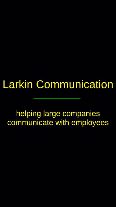 Screenshot of larkin.biz