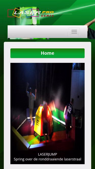 Screenshot of laserpro.nl