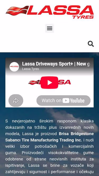 Screenshot of lassa.hr