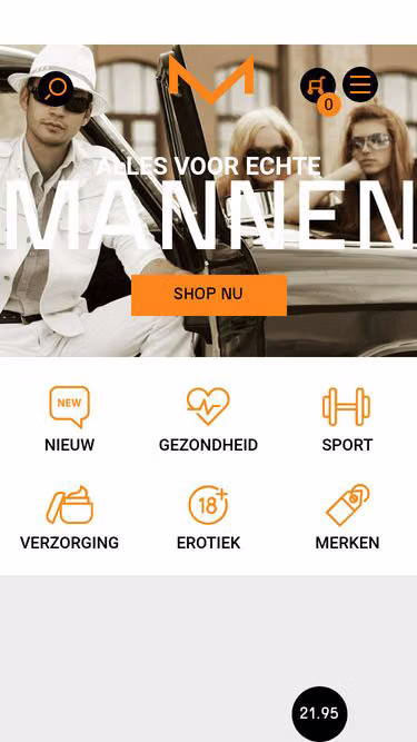 Screenshot of lau.nl
