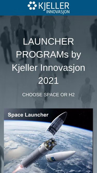 Screenshot of launcher.no