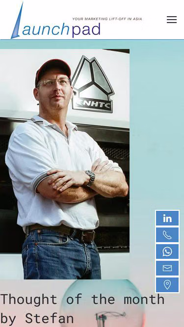 Screenshot of launchpad.com.my