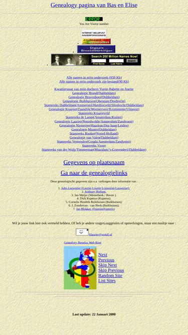 Screenshot of laurier.name