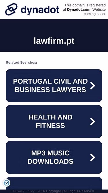 Screenshot of lawfirm.pt