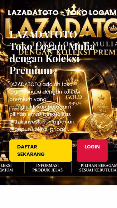 Screenshot of lazadatoto.site