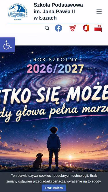 Screenshot of lazy.edu.pl