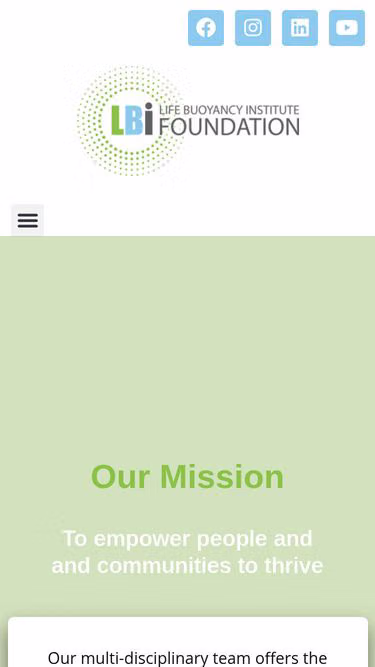 Screenshot of lbi.org.au