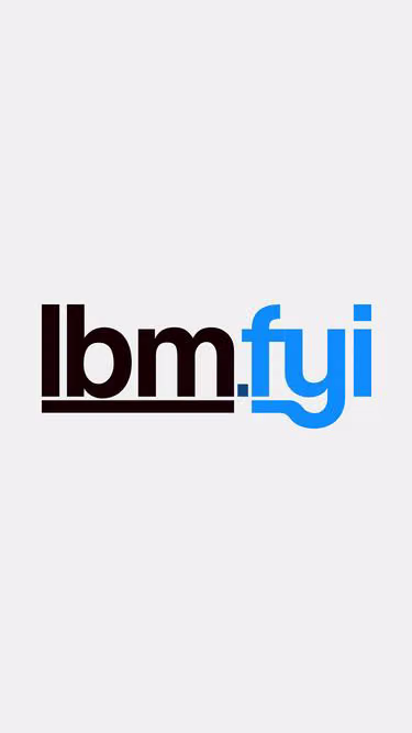 Screenshot of lbm.fyi