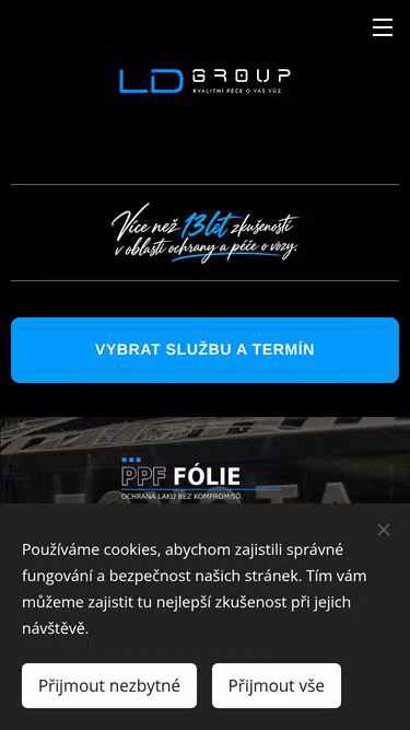 Screenshot of ldgroup.cz