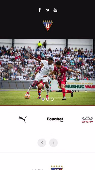 Screenshot of ldu.com.ec