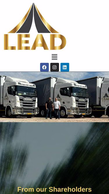 Screenshot of lead.com.na