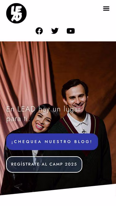Screenshot of lead.gt