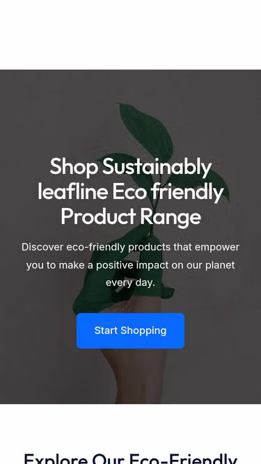 Screenshot of leafline.uk