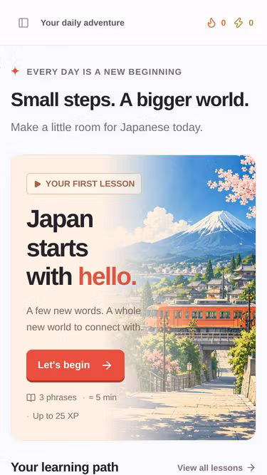Screenshot of learnjapanese.cc