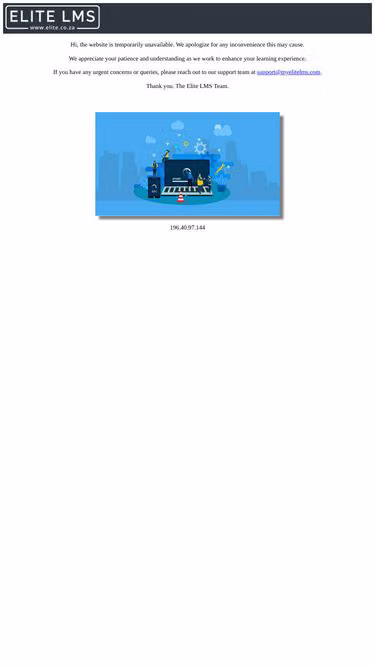Screenshot of learnx.co.za