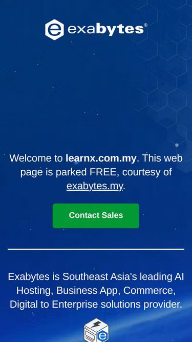 Screenshot of learnx.com.my