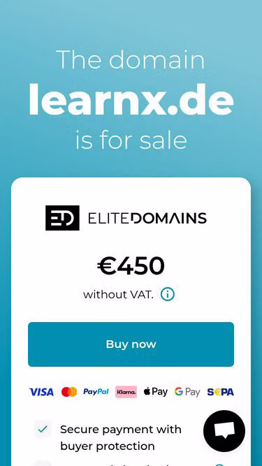 Screenshot of learnx.de