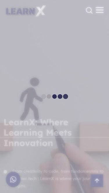Screenshot of learnx.education