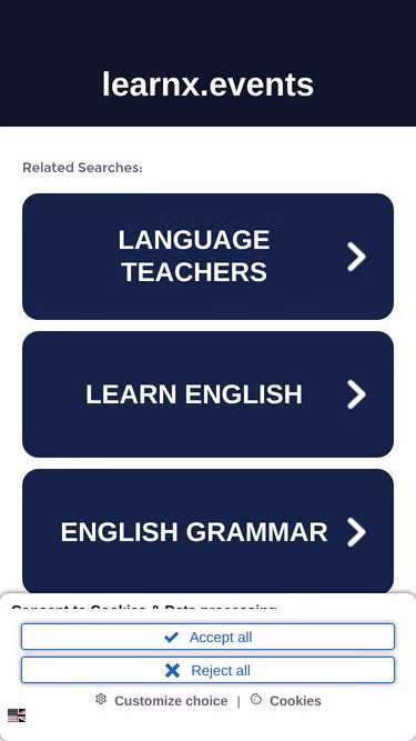 Screenshot of learnx.events