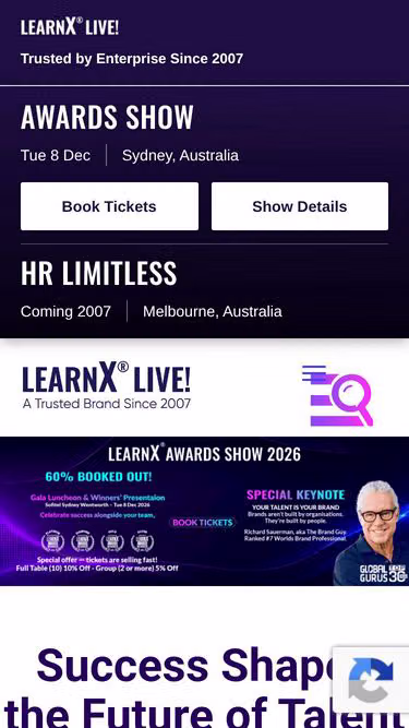 Screenshot of learnx.live