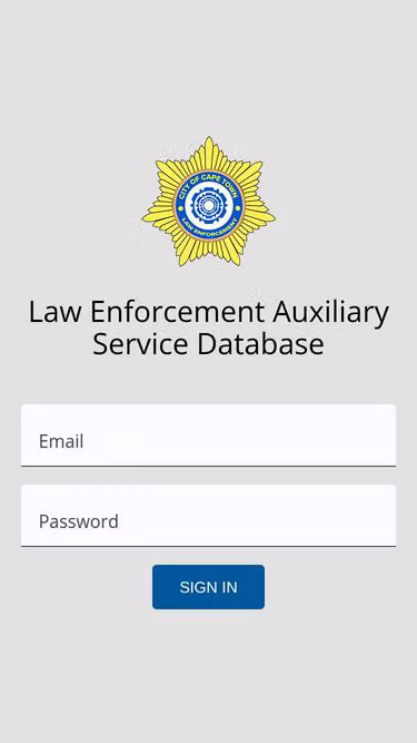Screenshot of leas.co.za