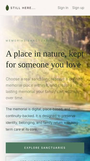 Screenshot of leave.earth