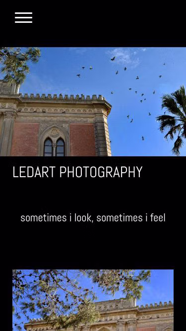Screenshot of ledart.ch