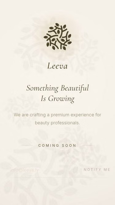 Screenshot of leeva.ly