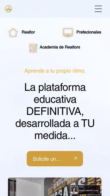Screenshot of legado.academy