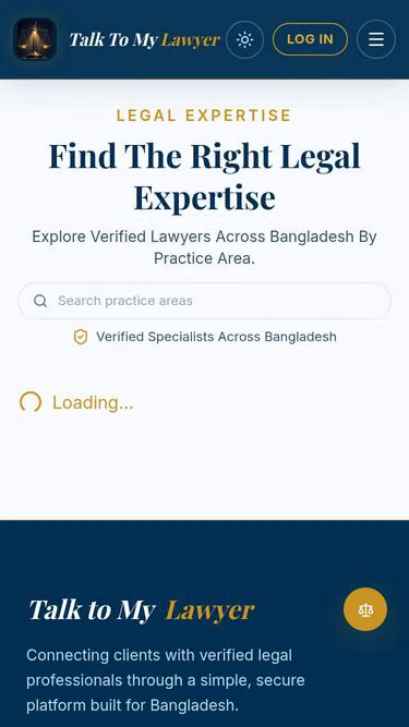 Screenshot of legalhelp.bd