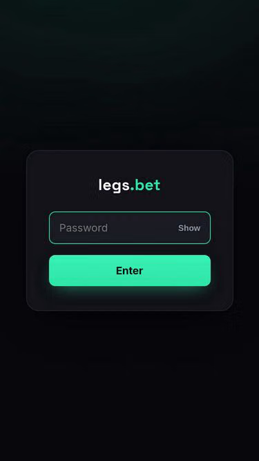 Screenshot of legs.bet
