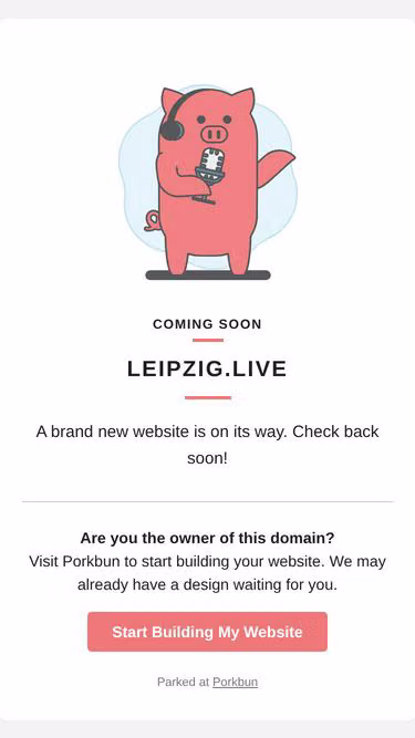Screenshot of leipzig.live
