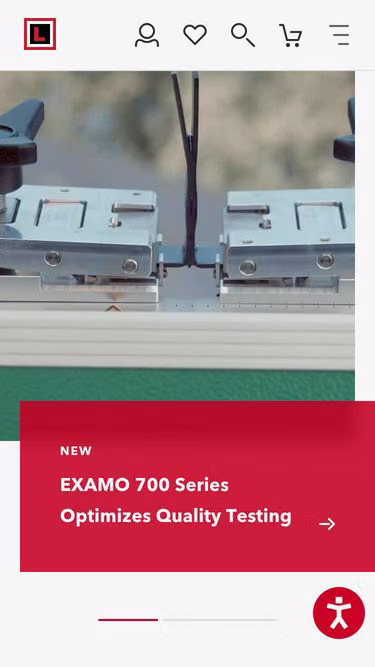Screenshot of leister.co.uk
