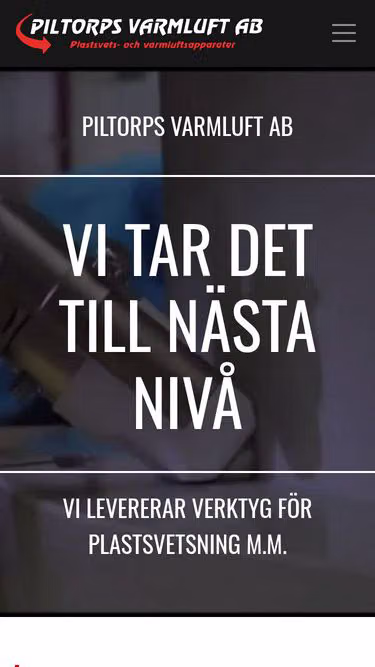 Screenshot of leister.se
