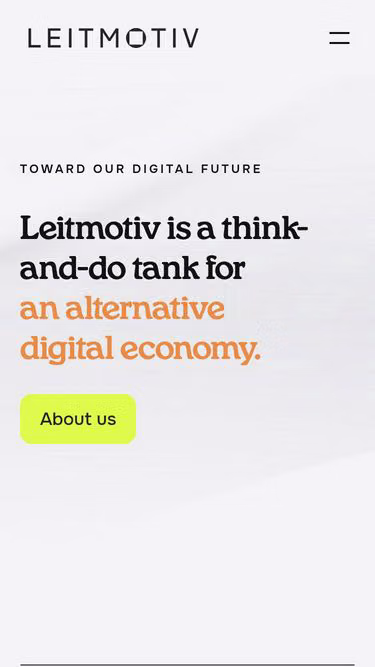 Screenshot of leitmotiv.uk