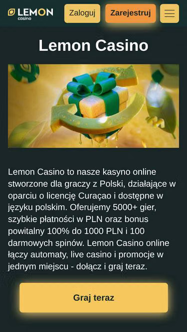Screenshot of lemon-casino.rzeszow.pl